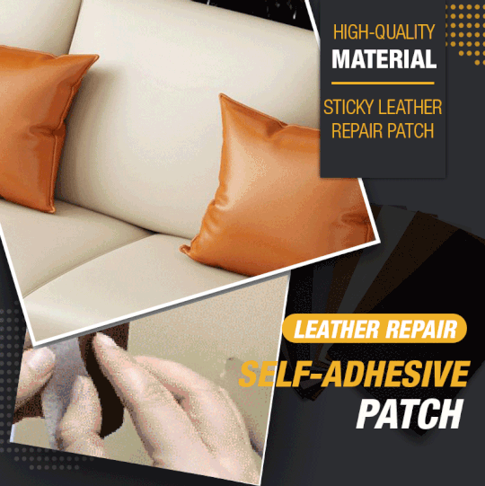 Leather Repair Patch 3 In 1 Set, Brown Leather Patches For Sofa